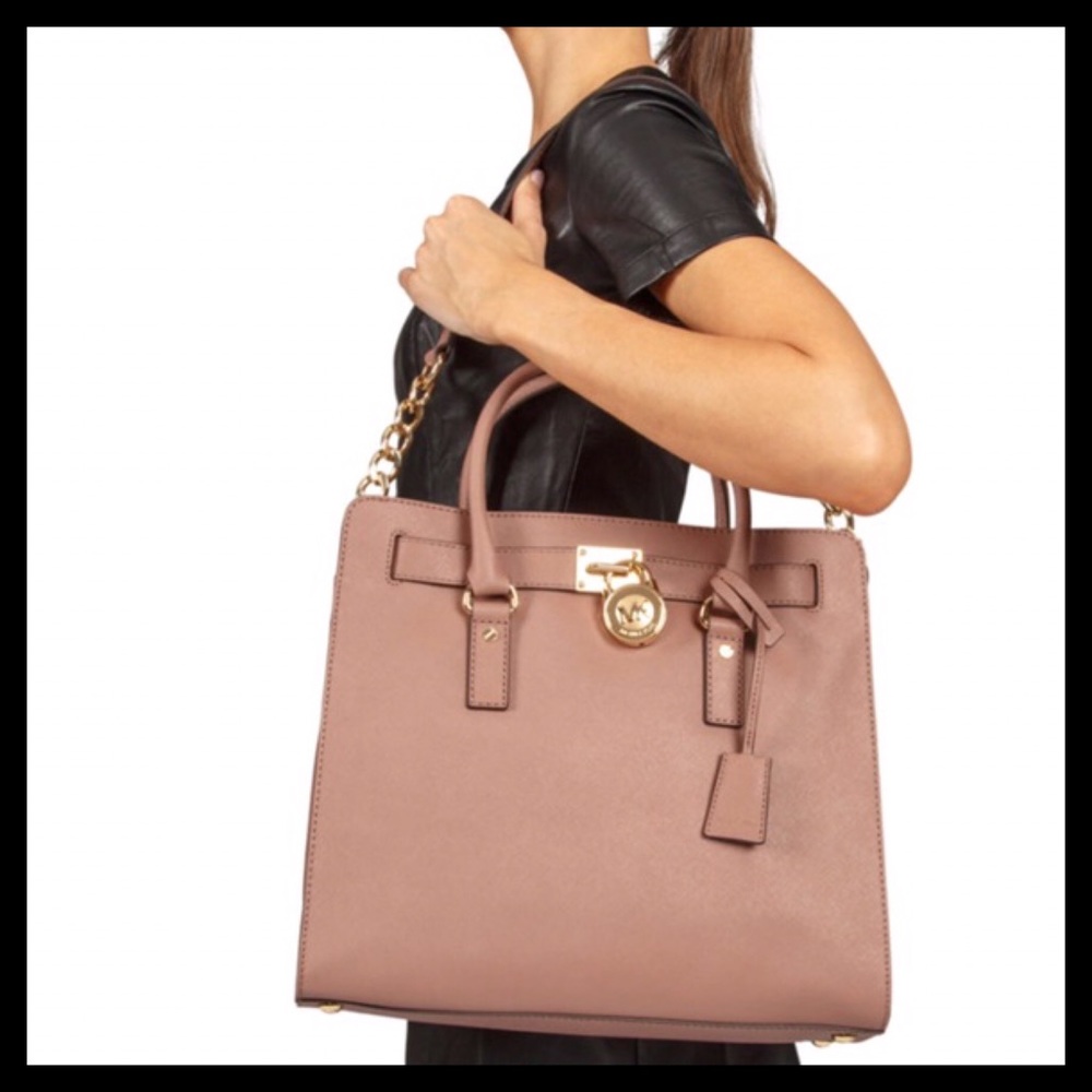 MICHAEL KORS HAMILTON LARGE NORTH SOUTH TOTE NWOT - Picture 12 of 12